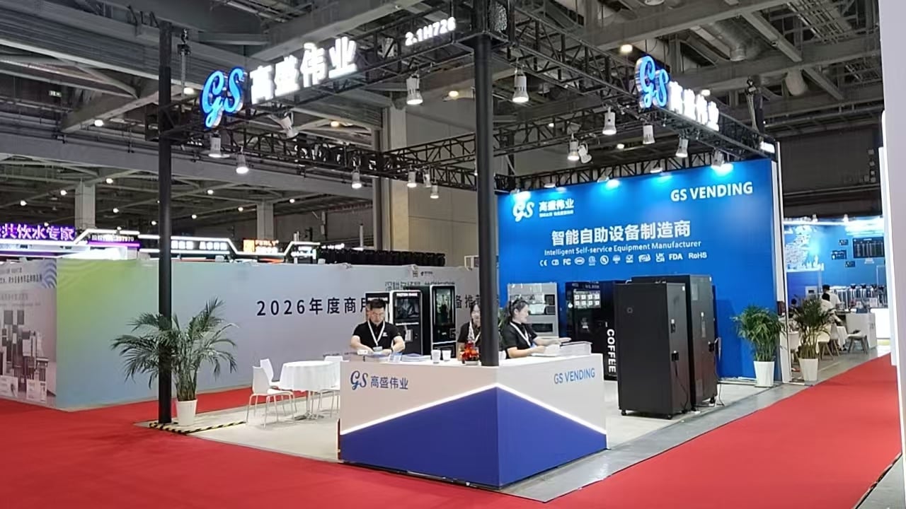 Triển lãm Nước Thượng Hải kết thúc thành công | Gian hàng GS Vending thu hút đông đảo khách tham quan, xu hướng mới