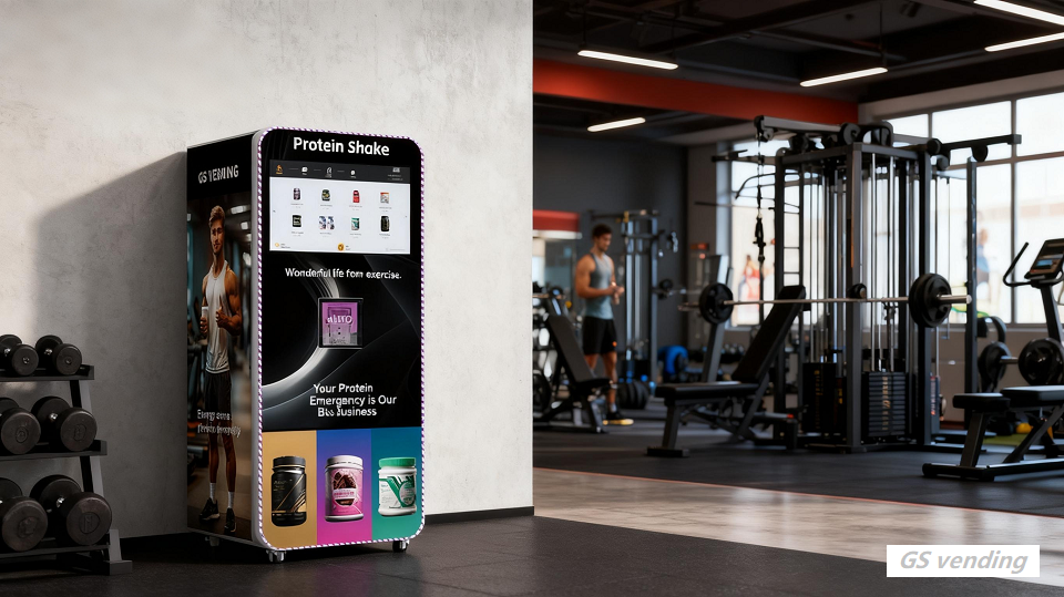 Máy bán tự động bột protein thông minh: Tương lai của ngành bán lẻ dinh dưỡng thể thao tại Trung Quốc | GS Vending