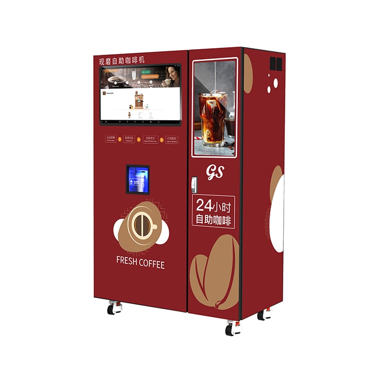Factory Direct Selling Commercial Smart coffee machine Coffee Bean to Cup Smart Coffee Vending Machine