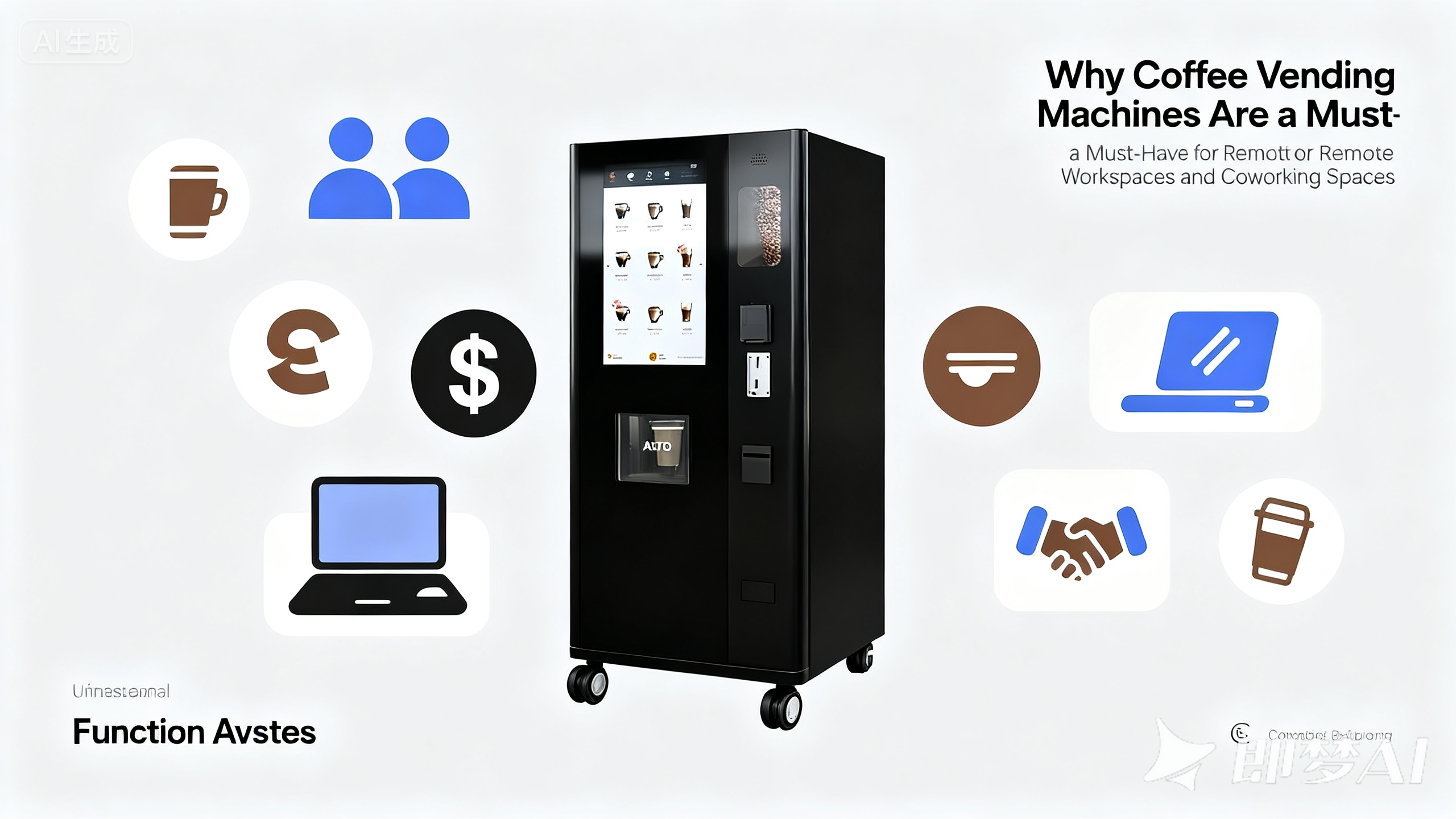 Why Coffee Vending Machines Are a Must-Have for Remote Workspaces and Coworking Spaces