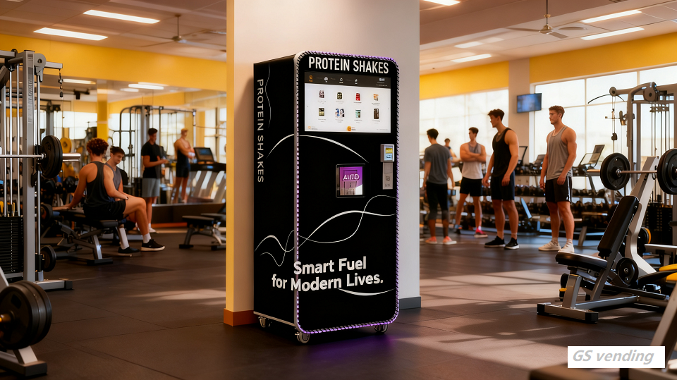 Máy Bán Sữa Lắc Protein Tự Động: Tương Lai Của Dinh Dưỡng Di Chuyển