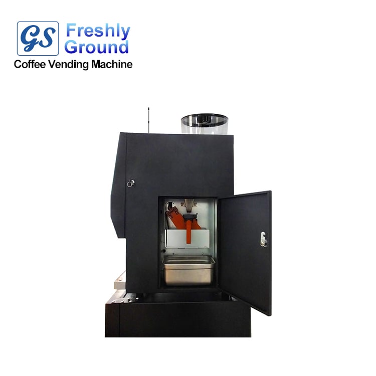 Thưởng thức trải nghiệm cà phê không lo phiền phức với công nghệ máy bán hàng hiện đại này.