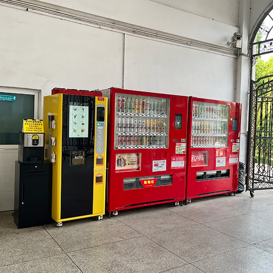 Máy pha cà phê JK88 tại khuôn viên trường học