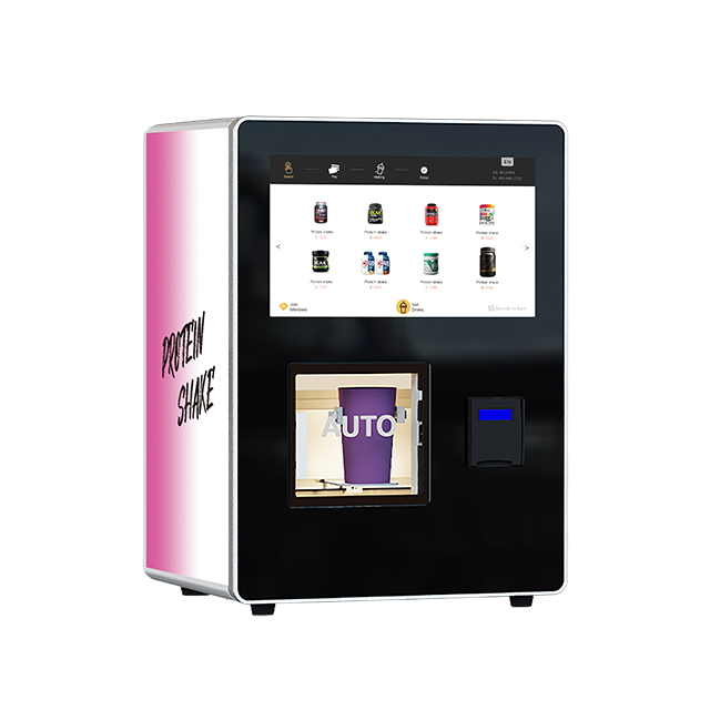 Máy bán đồ uống protein mới nhất trên bàn