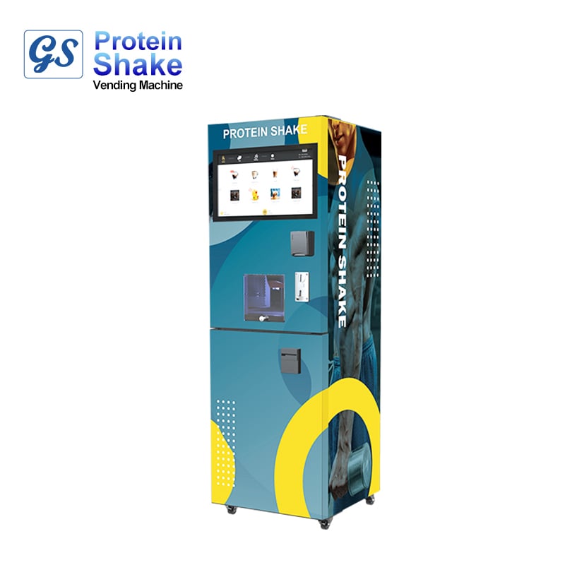 Máy bán protein shake tự động hoàn toàn cho phòng tập GS máy bán cà phê