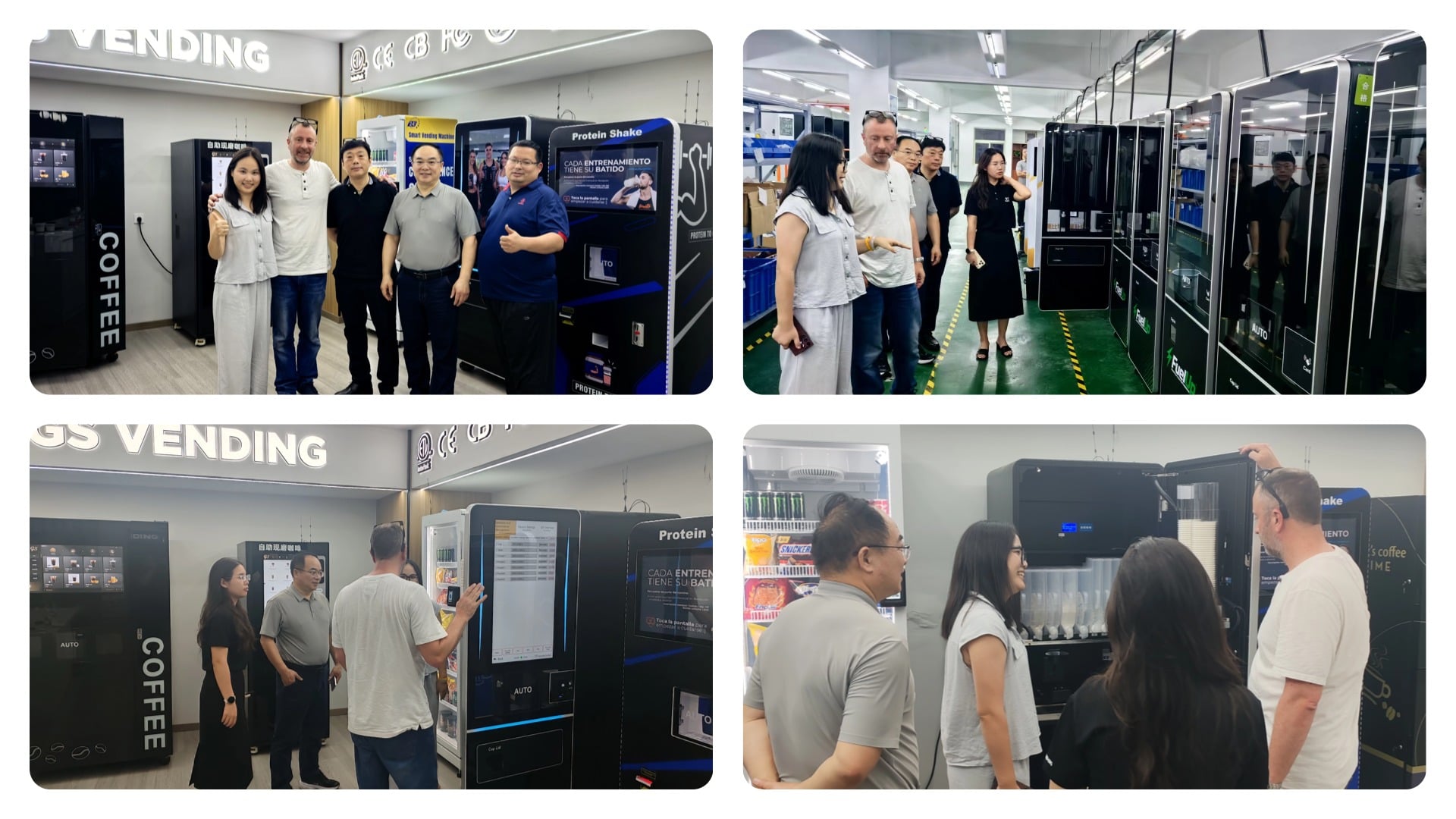 Một Khách Hàng Quay Lại, Một Máy Mới Nâng Cấp | Đối Tác Dinh Dưỡng Thể Hình Hoa Kỳ Thăm GS Vending