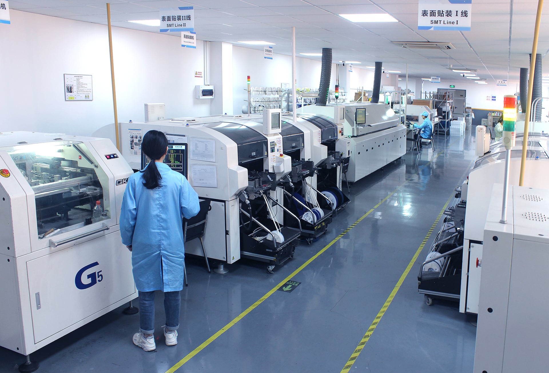 Precision control of production links