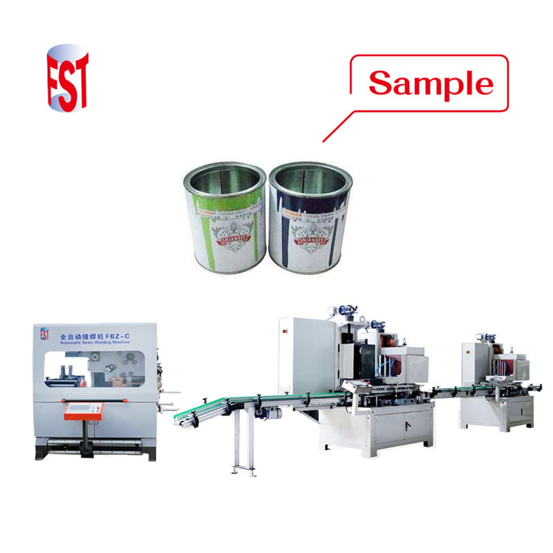 Automatic Round Can Production Line