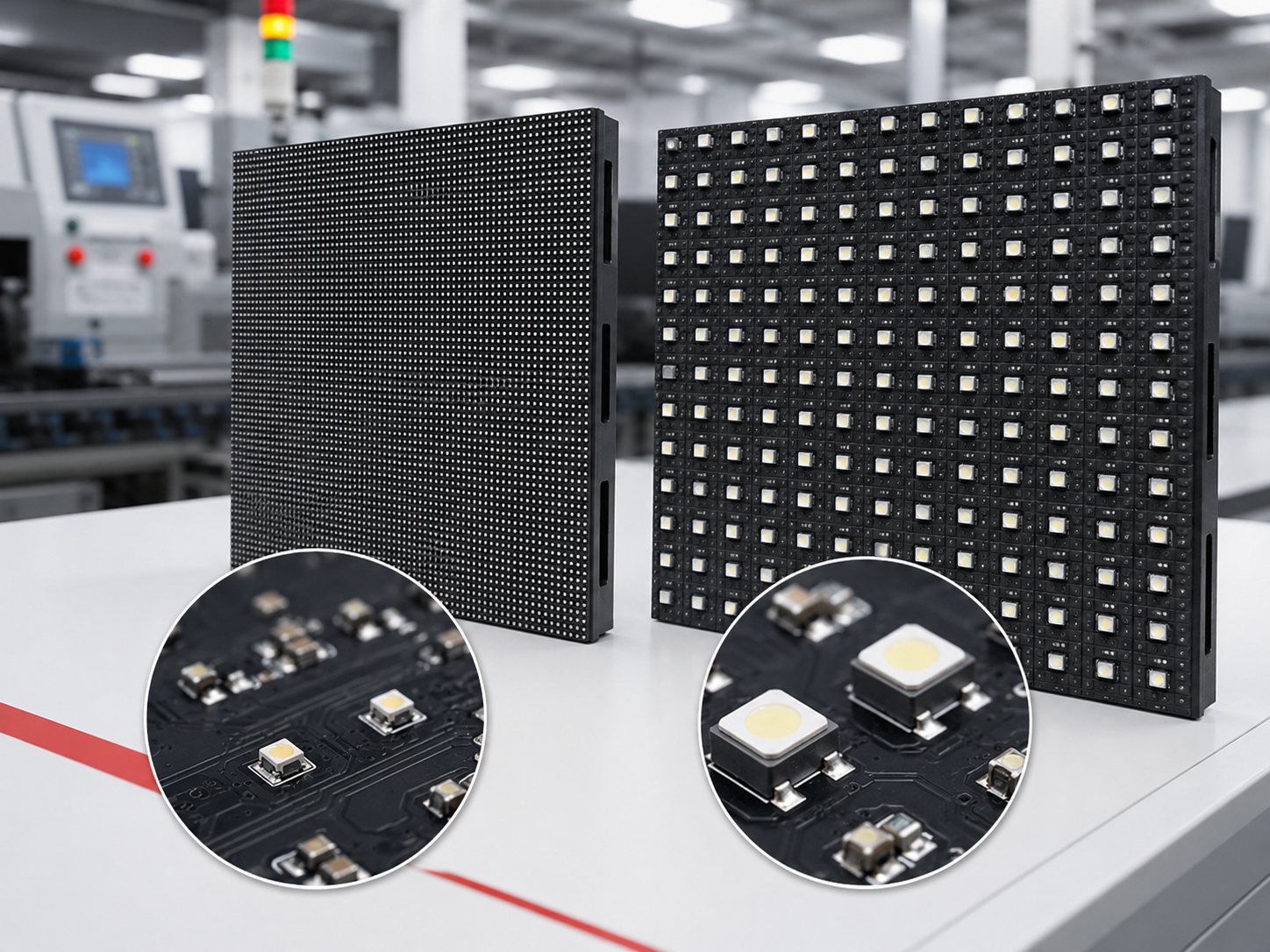 SMD 1010 versus SMD 2121 LED displej: velikost balení, jas a nejvhodnější aplikace