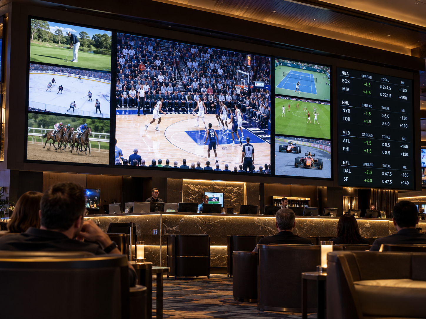 Proveedores de pantallas de vídeo para salas de apuestas deportivas en casinos: legibilidad de las cuotas, diseño multi-zona y prioridad de fuentes