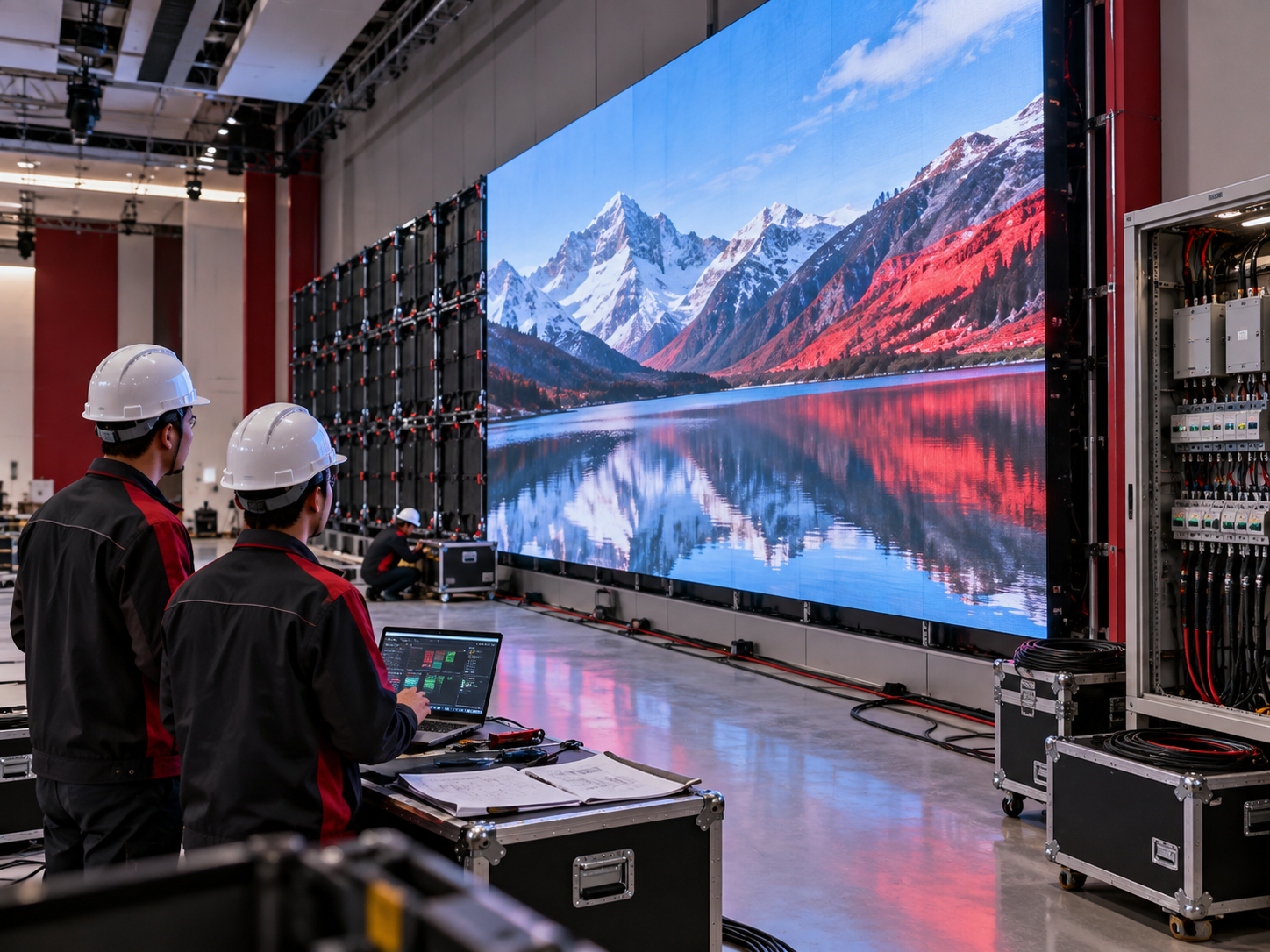 Wholesale LED Screen Commissioning Plan: Power-Up Sequencing, Inrush Current, Circuit Grouping and Safe Restart