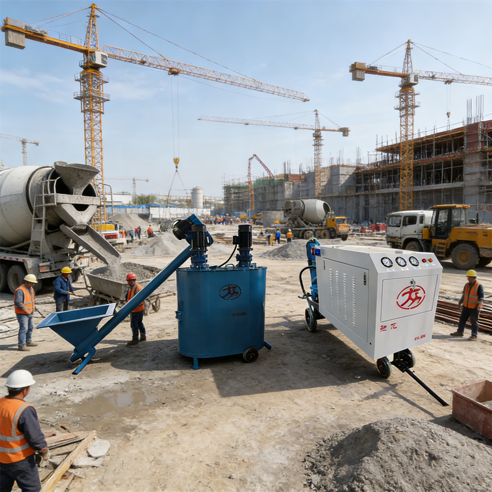 Stroj na pěnový beton: Efektivní řešení pro lehkou výstavbu