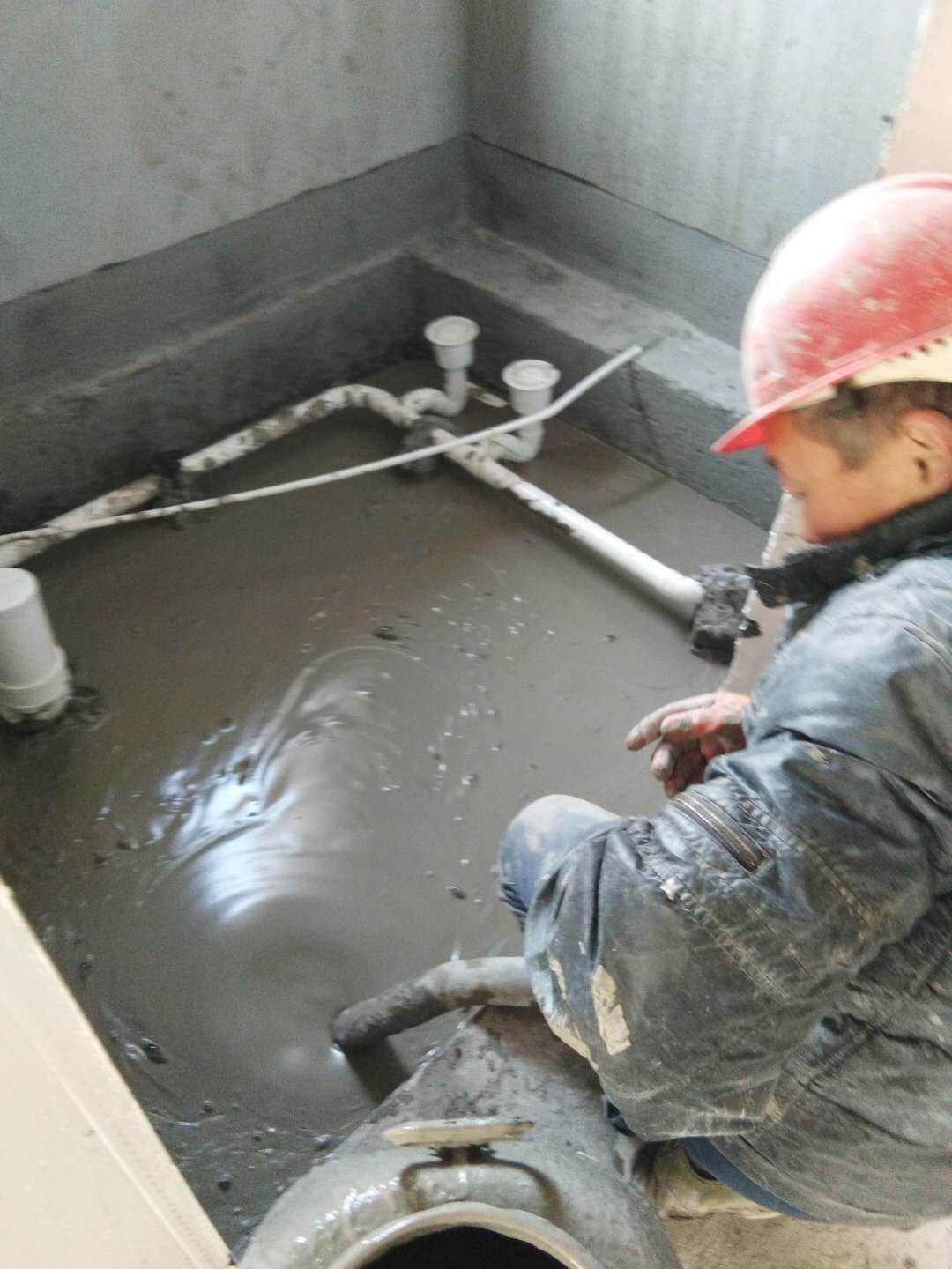 Foam Concrete Floor Construction