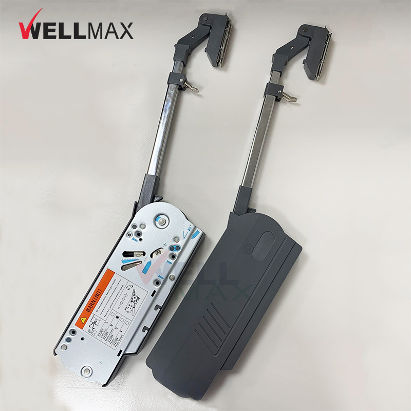 WELLMAX Cabinet Heavy Lid Stay Support Stand Hinge Strong Spring Upward Opening System Soft Close Flap Stay