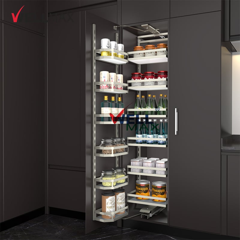 How a Pull Out Pantry Can Transform Your Kitchen Storage