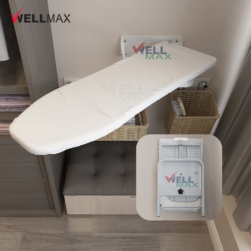 Maximize Space with Innovative Wall Mounted Ironing Boards