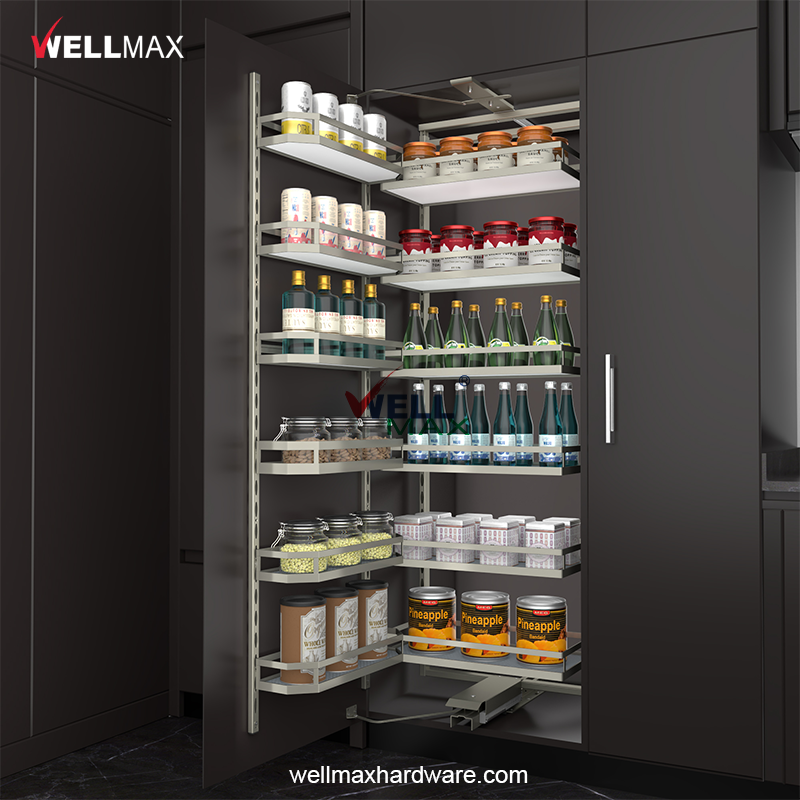 What is the difference between a larder unit and a pantry unit?