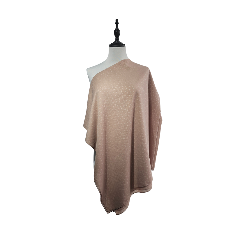 Embossing Print Cotton Voile Bawal FC19693-E1