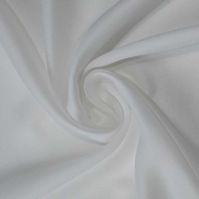 Wool Peach Silky Satin  