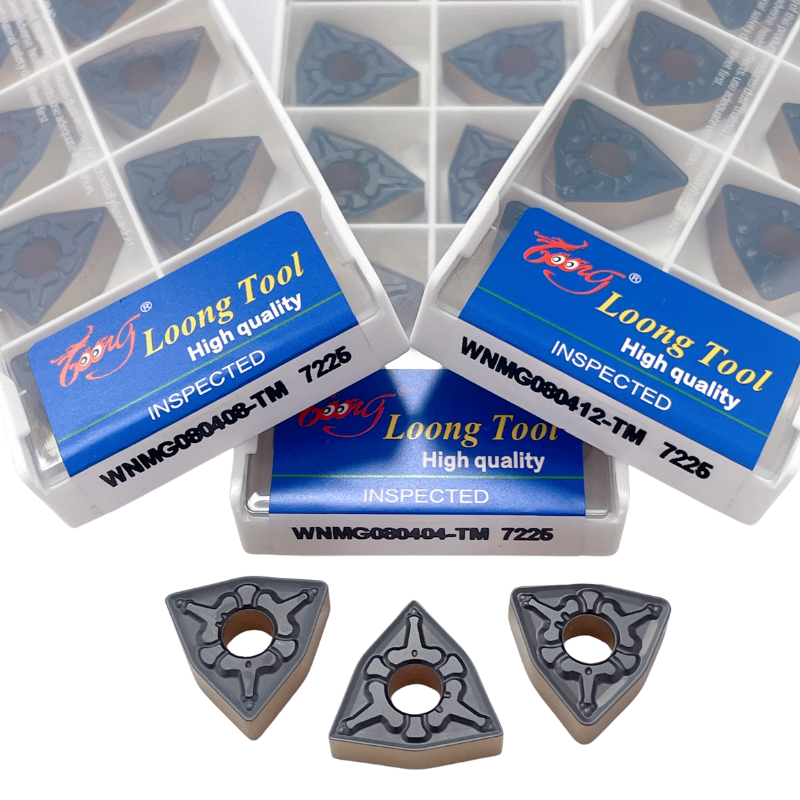 High-Performance Carbide Insert for CNC Lathes  Steel turning processing. Hardened and wear-resistant. 