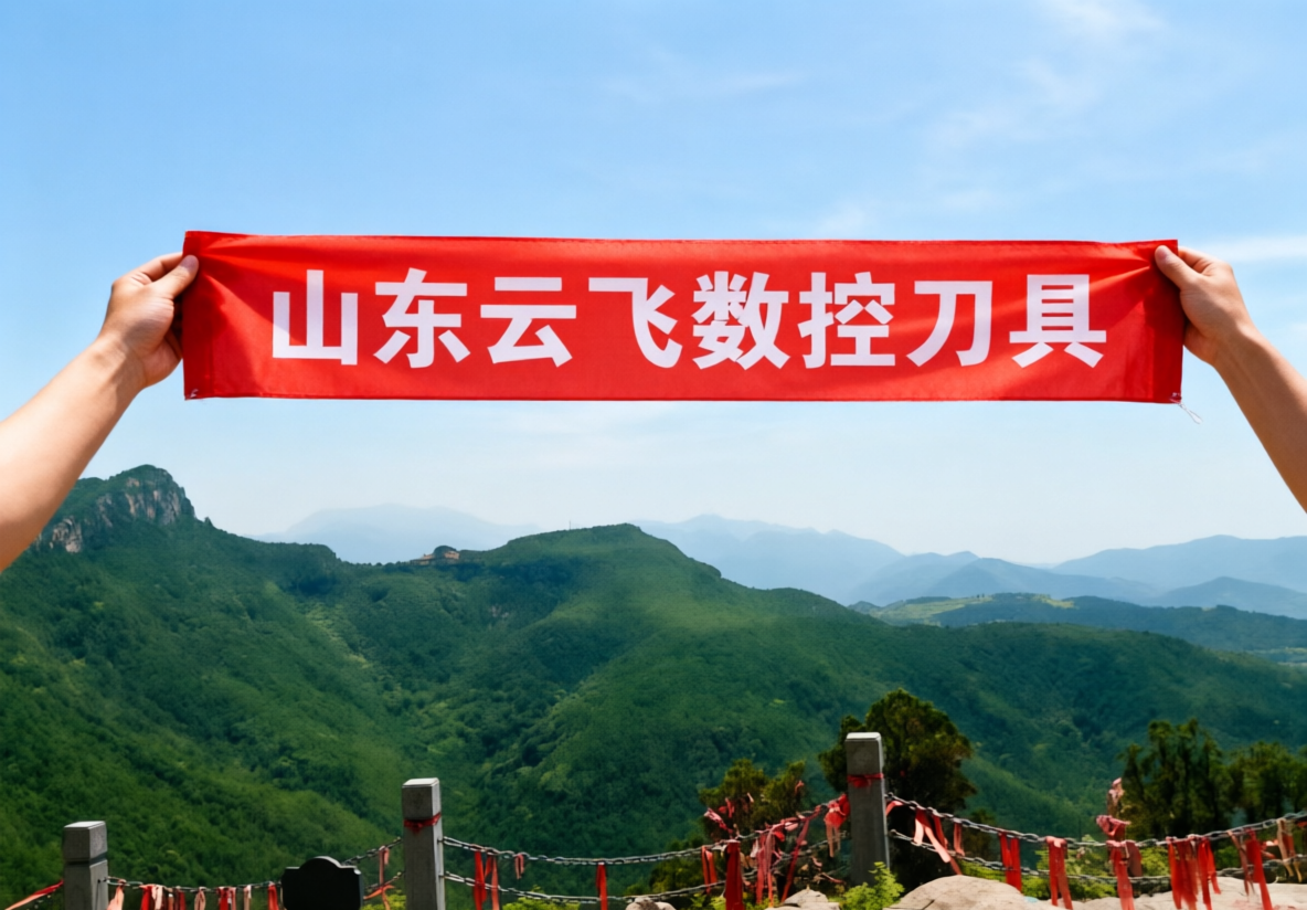Moving Forward Together, Scaling New Heights: Shandong Yunfei CNC Tools Successfully Concludes Lingyan Mountain Team-Building Event!