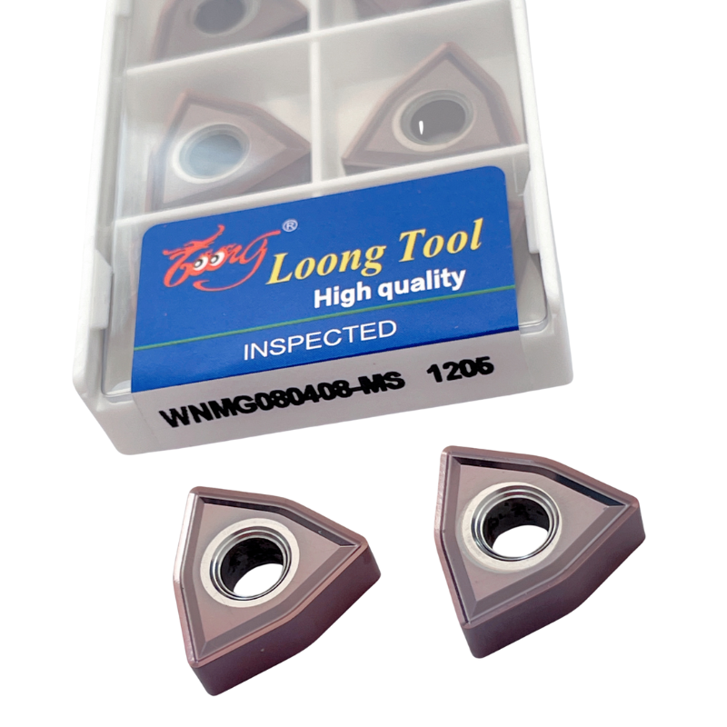 Chinese origin factory that produces CNC cutting tools Continuous intermittent turning of stainless steel parts It has both wear resistance and fracture resistance Suitable for stainless steel parts such as 201.304.316.316L