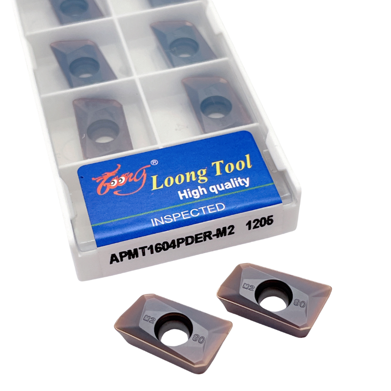 LOONG TOOL CNC Milling tools Chinese factories produce high-performance and cost-effective milling inserts.
