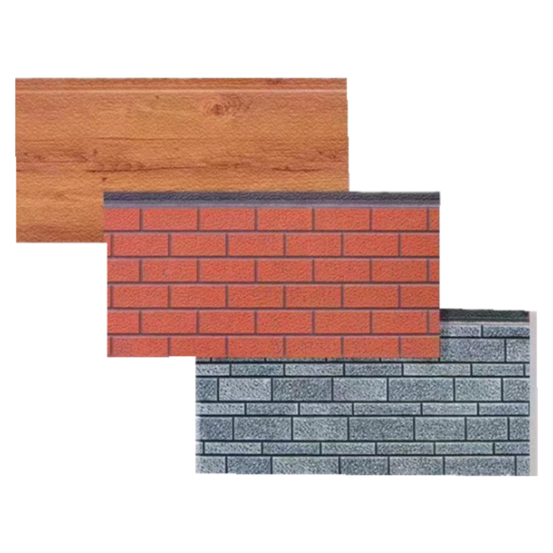 Brick Metal Siding Panlabas na Pader Sandwich Panel Pre-fab House Polyurethane Sandwich Panel Panlabas na Pader Panels