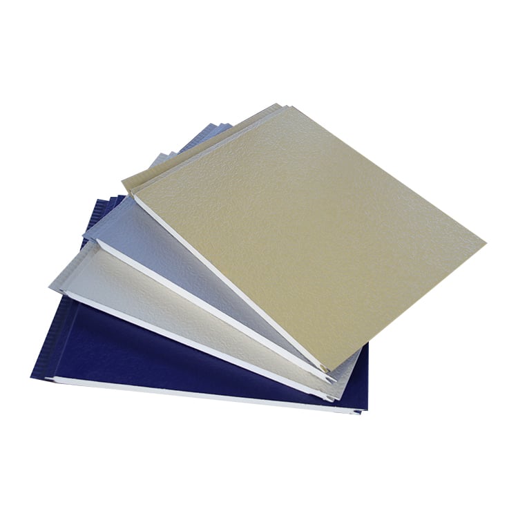 Հեռացում ջերմաստիճակի վիճակագրում Decorative Prefabricated Exterior Metal Siding Wall Panel/PU Polyurethane Sandwich Panel Price