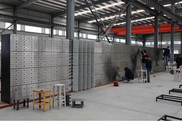 CEQSAFE High Security Stainless Steel Metal Strong Vault Room Bank Safe Deposit Box manufacture