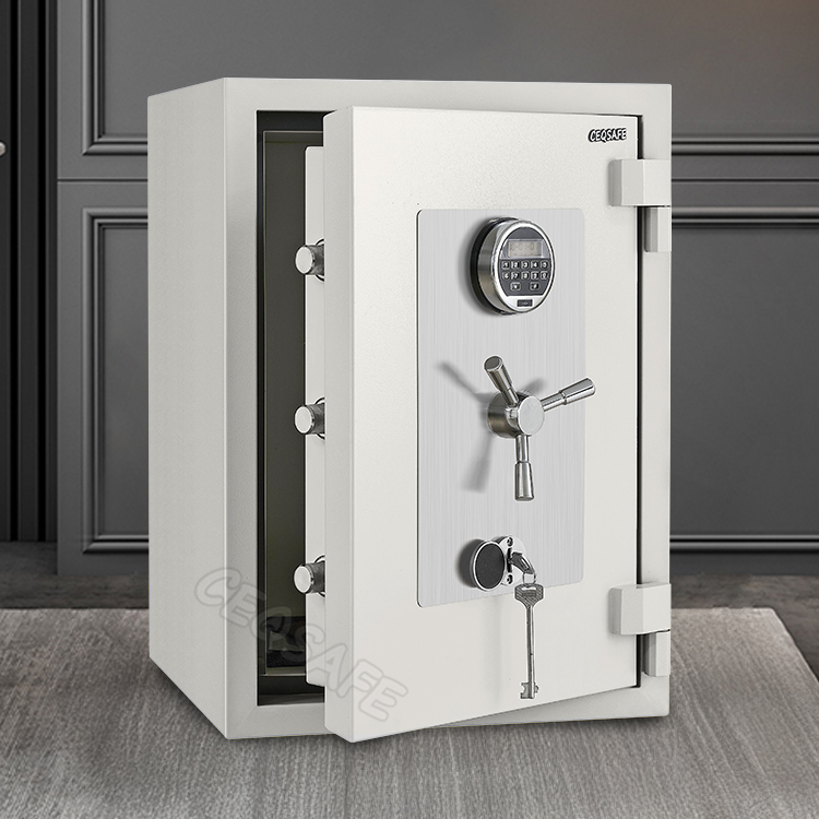 CEQSAFE Security Caja Fuerte Home Metal Fire Proof Safe Box Money Fireproof Safes