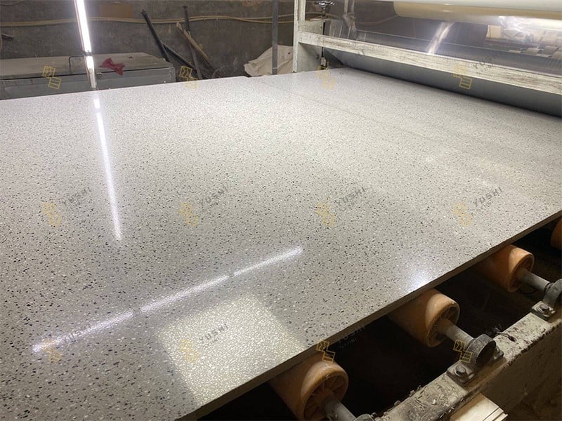 Custom Terrazzo Flooring for a Commercial Project Continuous Polishing (2).jpg