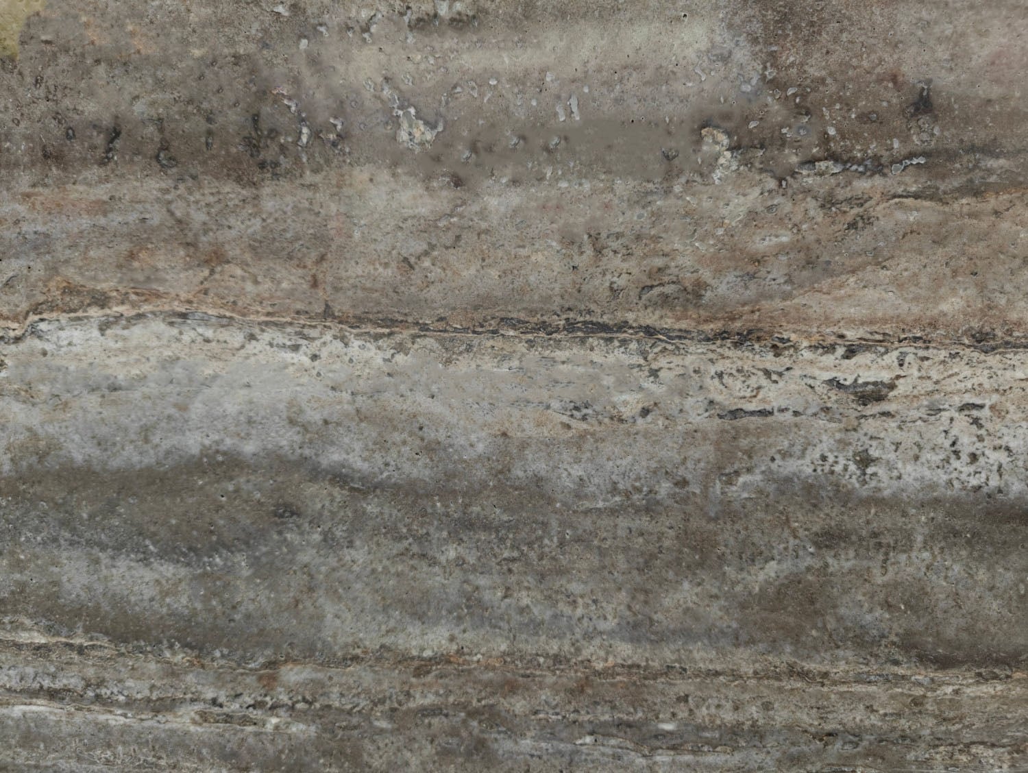 Silver Grey Travertine Slab