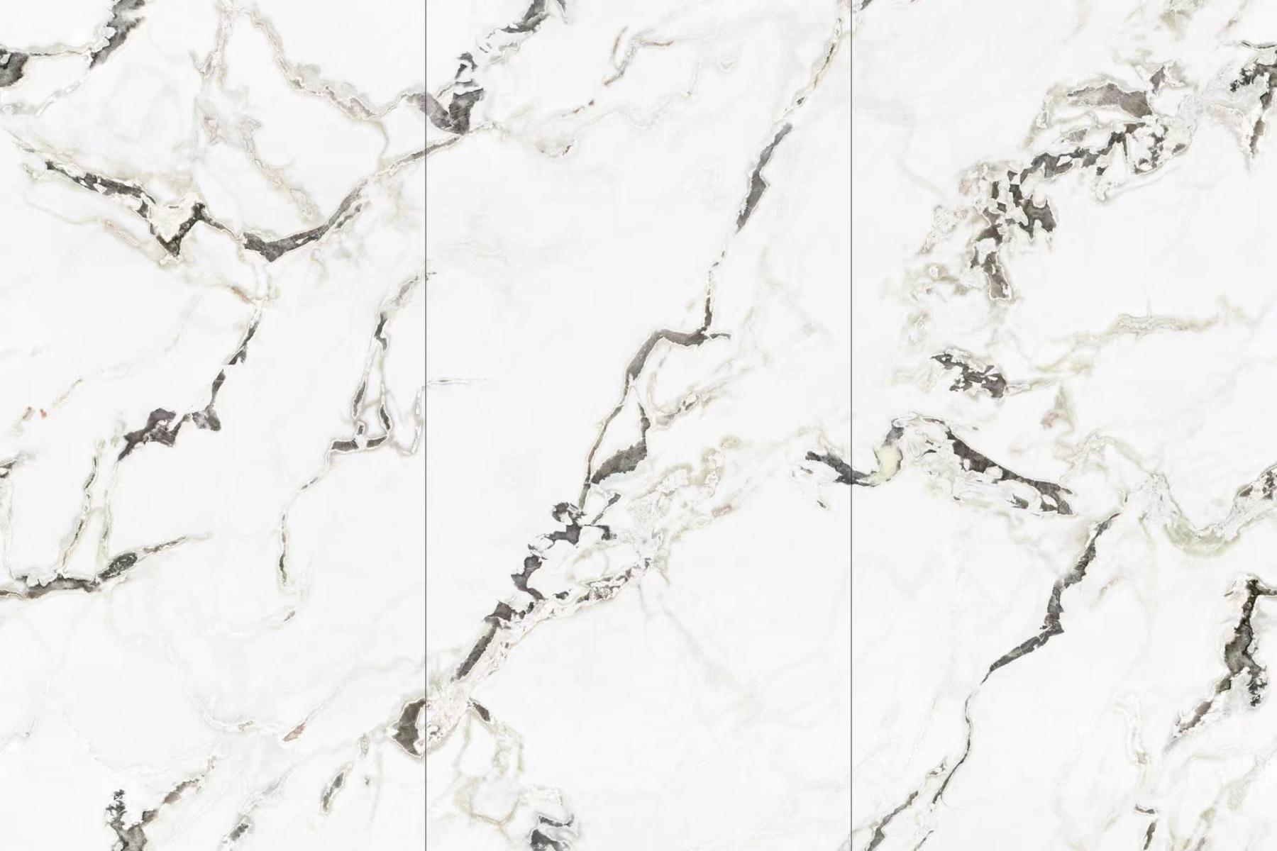 Dover White Sintered Stone Slab