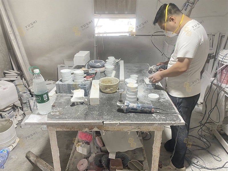 Custom Carrara Marble Soap Dishes Precision Hand Finishing and Honed Surface Treatment (1).jpg