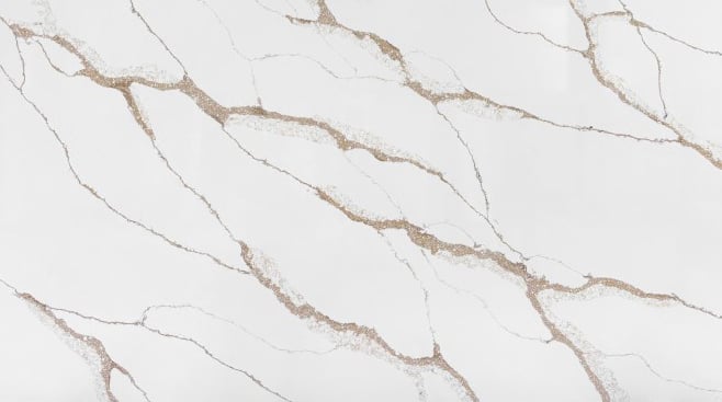 Engineered Calacatta Gold Quartz Slab