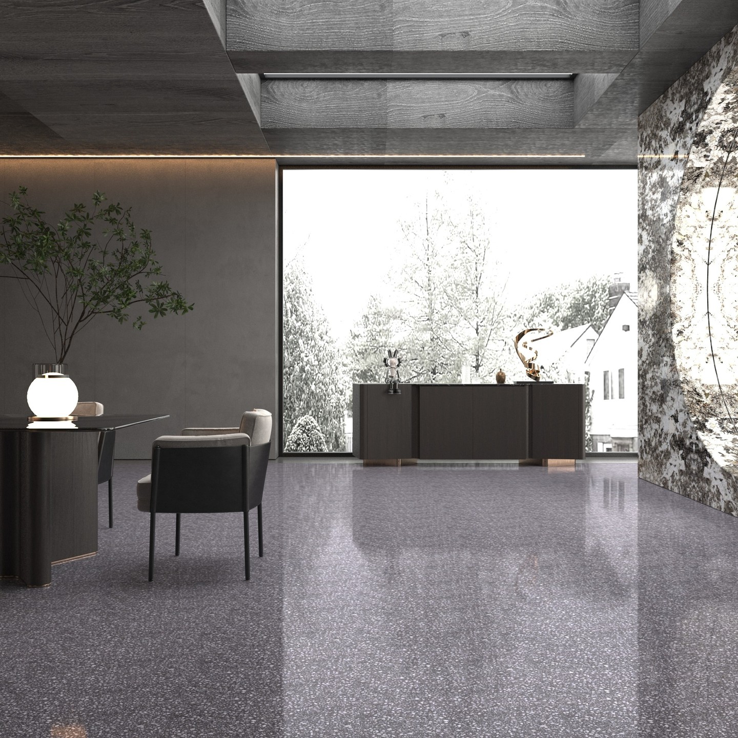 Discover the Elegance of Polished Terrazzo Floors