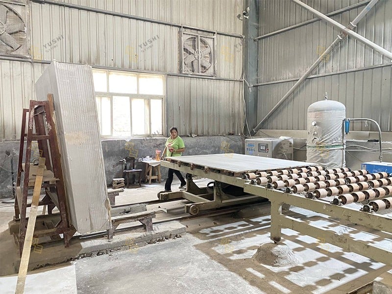 Custom Terrazzo Flooring for a Commercial Project Continuous Polishing (6).jpg