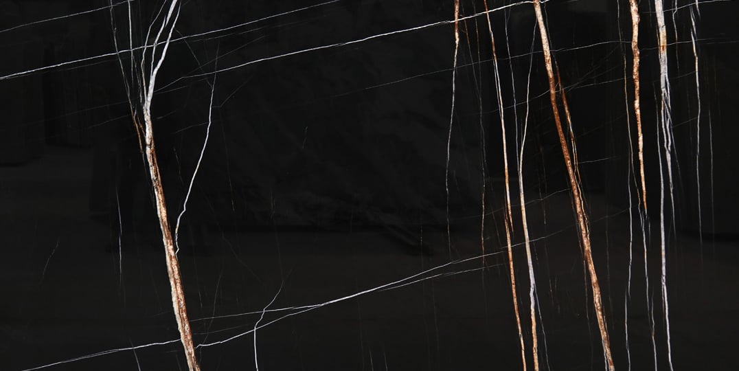 Black Sahara Noir Marble Slab