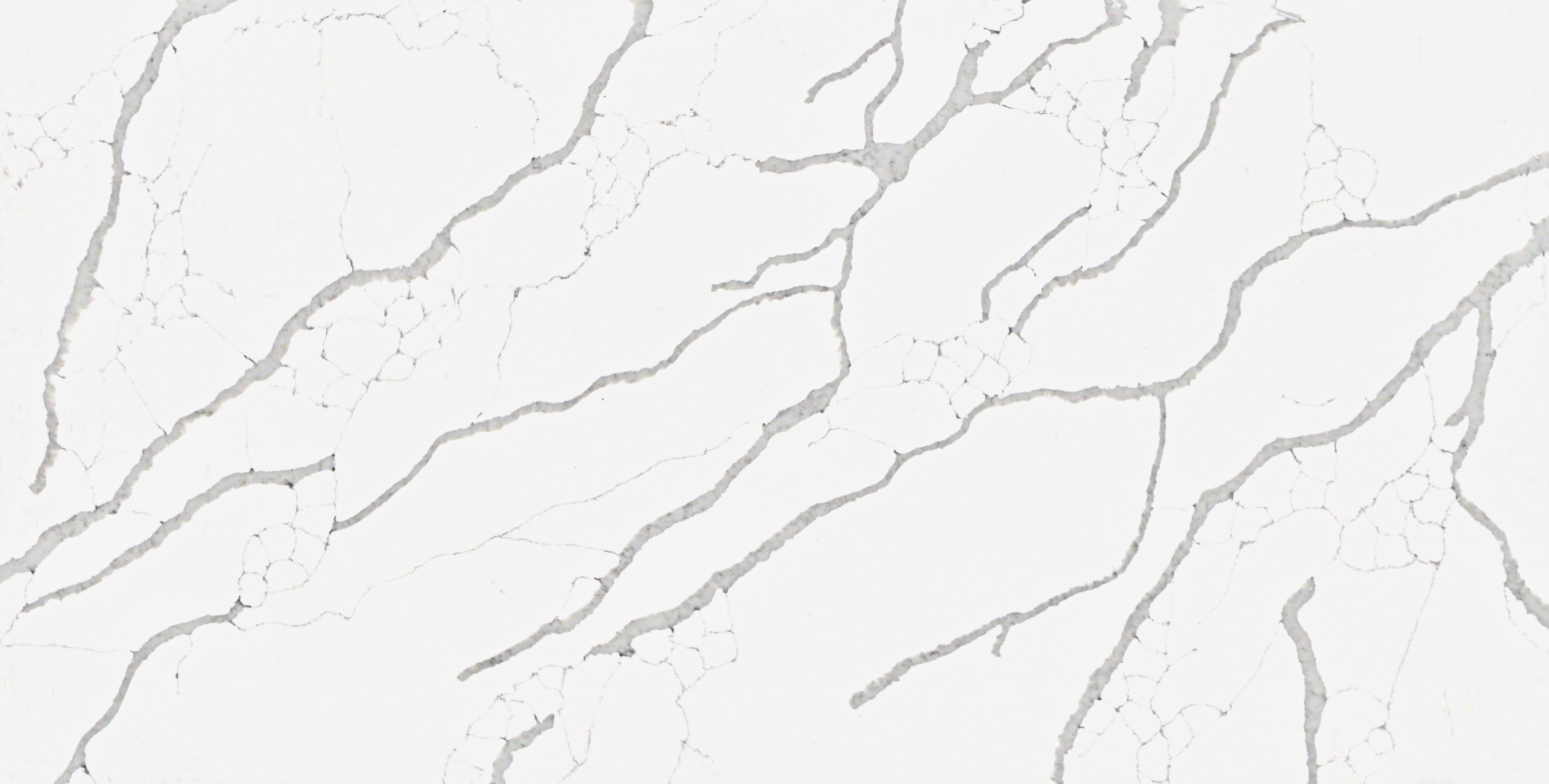 Artificial Calacatta White Quartz Stone Slab