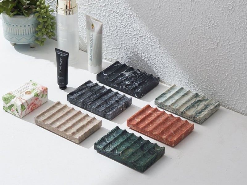 Custom Hotel Natural Marble Soap Dish