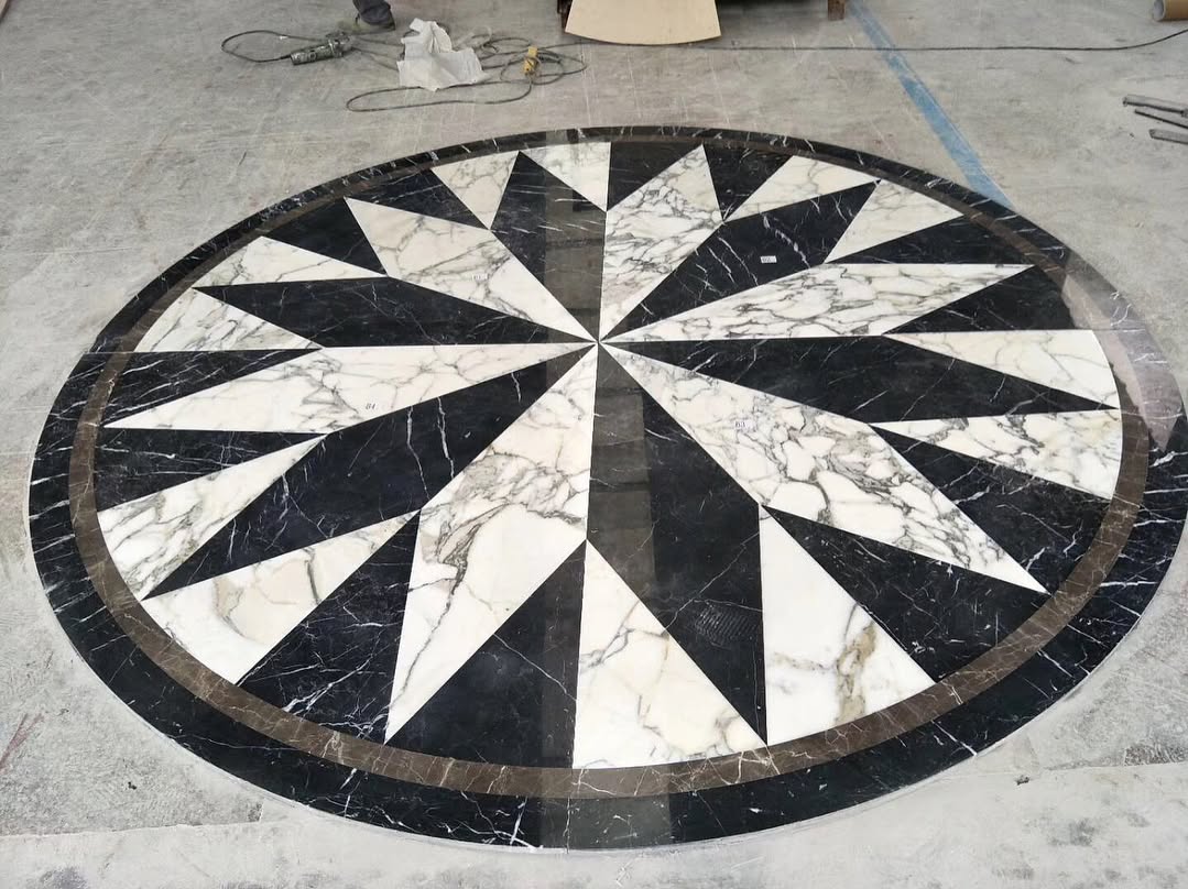 Top Uses of Custom Marble Waterjet Medallions in Commercial Spaces