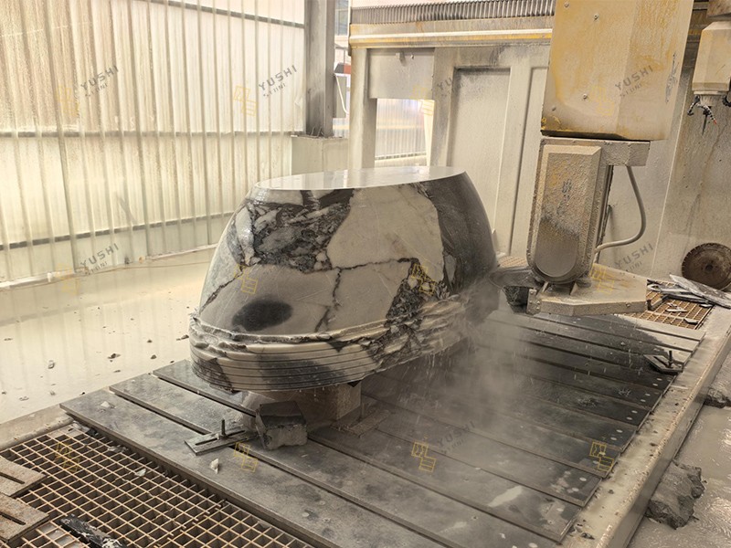 Custom Chinese Bulgari Marble Solid Bathtub 5-Axis CNC Machining (2).jpg