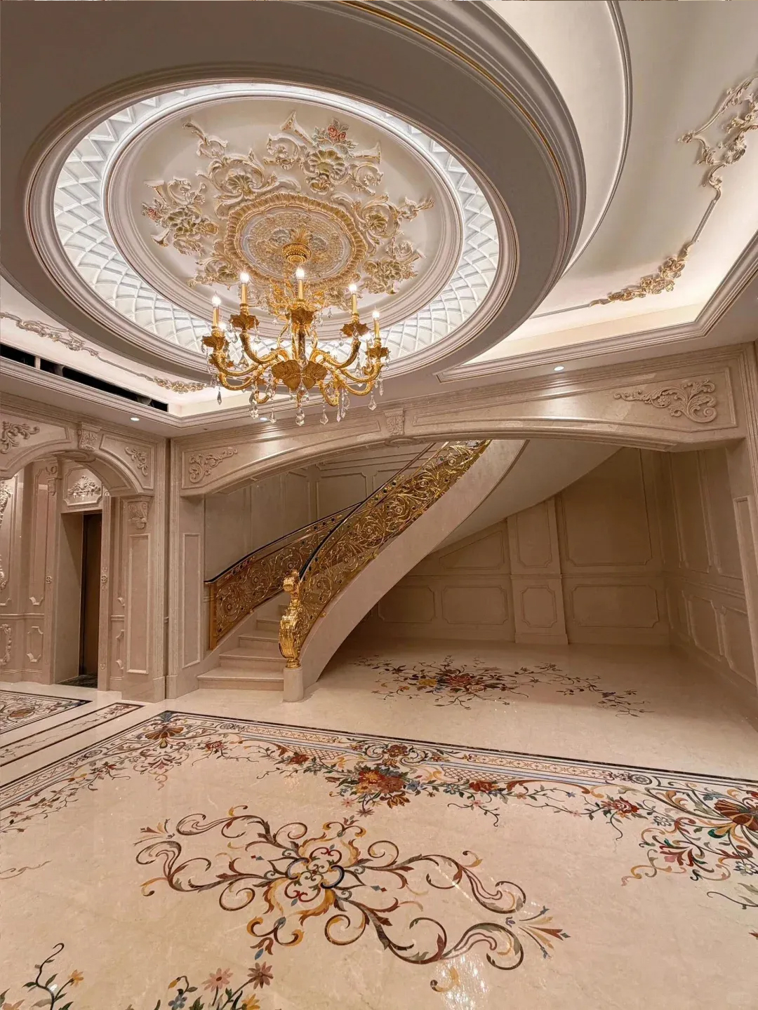 Luxury Waterjet Marble Inlay Villa Project (6).jpg