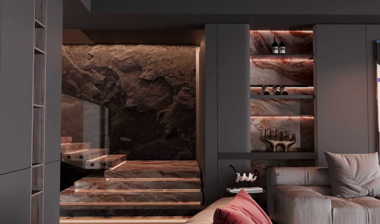 Italy Monica Red Marble: Premium Natural Stone for Commercial Interiors