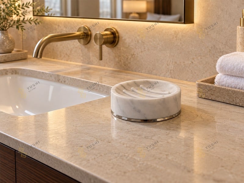 Custom Carrara Marble Soap Dishes for a Luxury Hotel in Hong Kong
