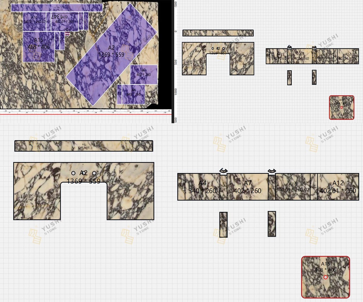 Custom Calacatta Viola Marble & Solid Wood Bathroom Vanity CAD Engineering (2).jpg
