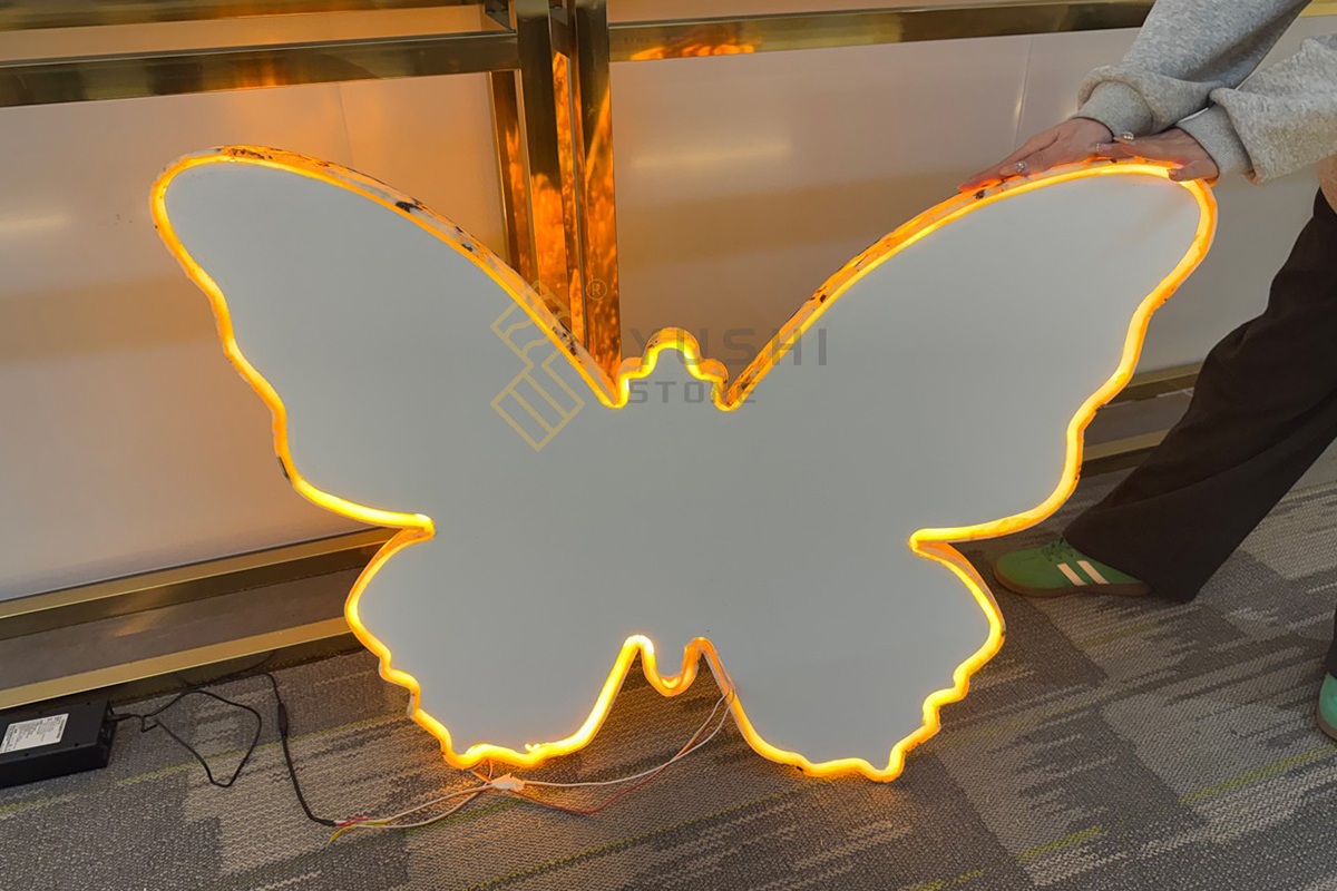 Backlit Patagonia Quartzite Butterfly Wall Panel | Stone Fabrication ...