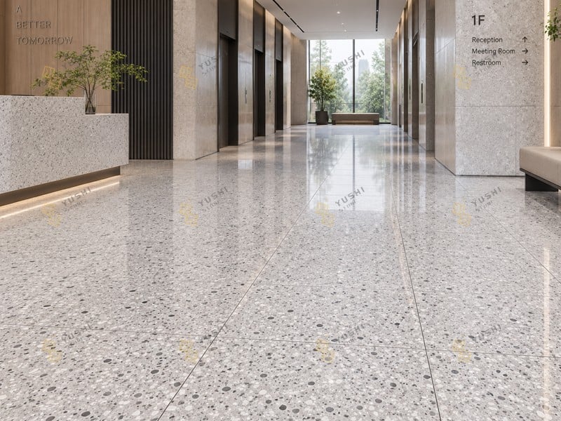 Custom Terrazzo Flooring for a Commercial Project in the Philippines