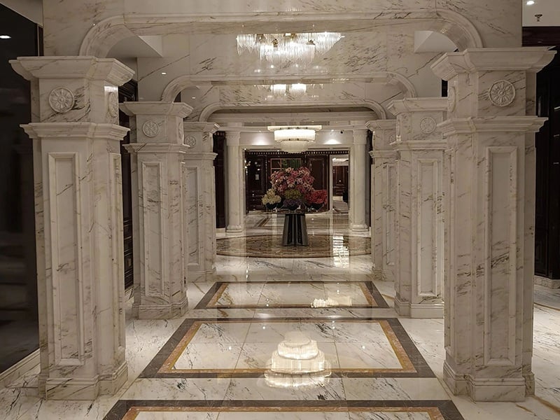 Oriental Calacatta White Project